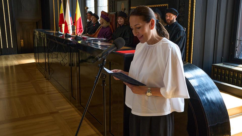 Slavnostní předávání diplomů absolventům Jahodovky