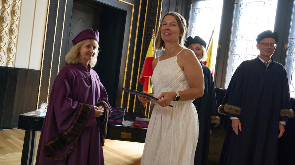 Slavnostní předávání diplomů absolventům Jahodovky