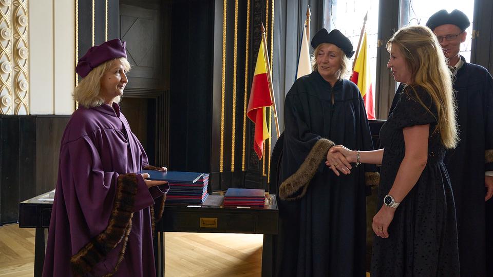 Slavnostní předávání diplomů absolventům Jahodovky