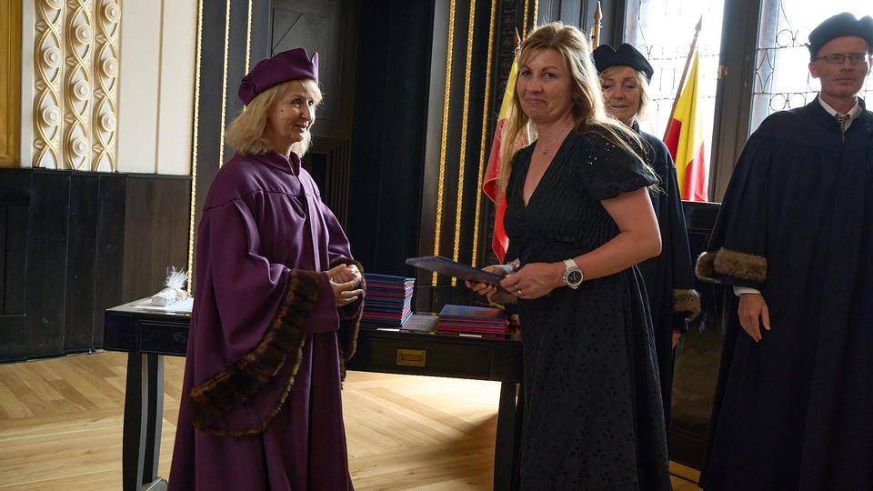 Slavnostní předávání diplomů absolventům Jahodovky