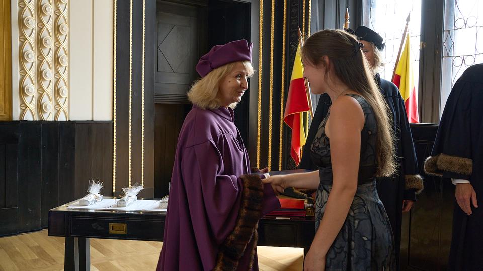 Slavnostní předávání diplomů absolventům Jahodovky