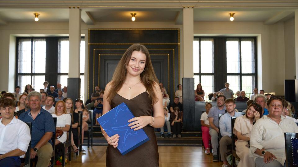 Slavnostní předávání diplomů absolventům Jahodovky