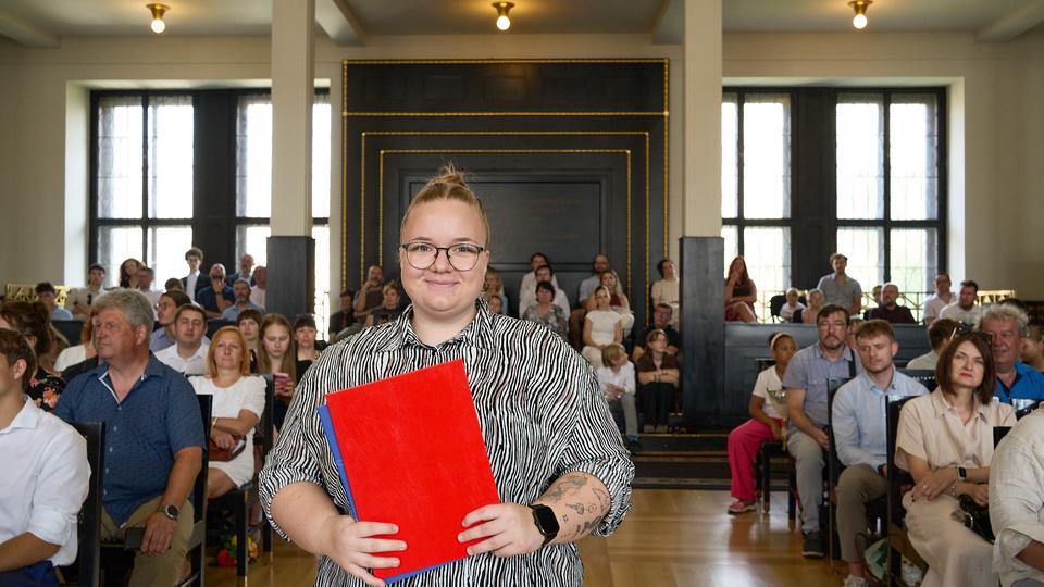 Slavnostní předávání diplomů absolventům Jahodovky