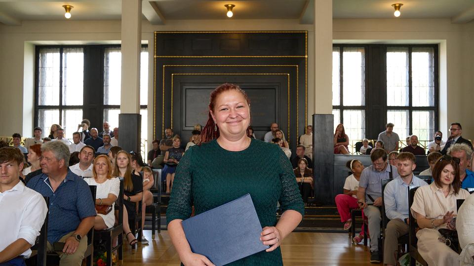 Slavnostní předávání diplomů absolventům Jahodovky