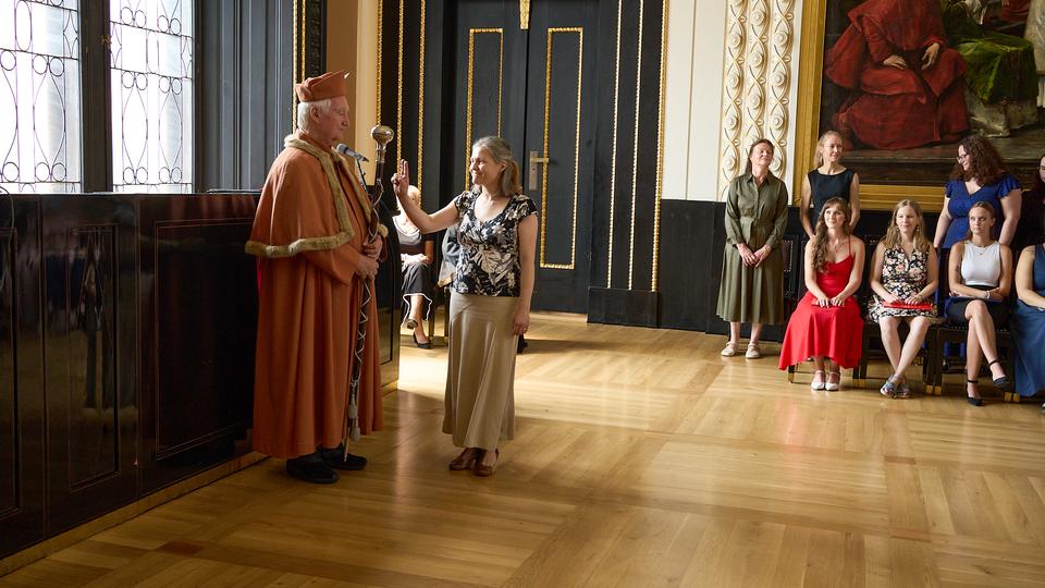 Slavnostní předávání diplomů absolventům Jahodovky