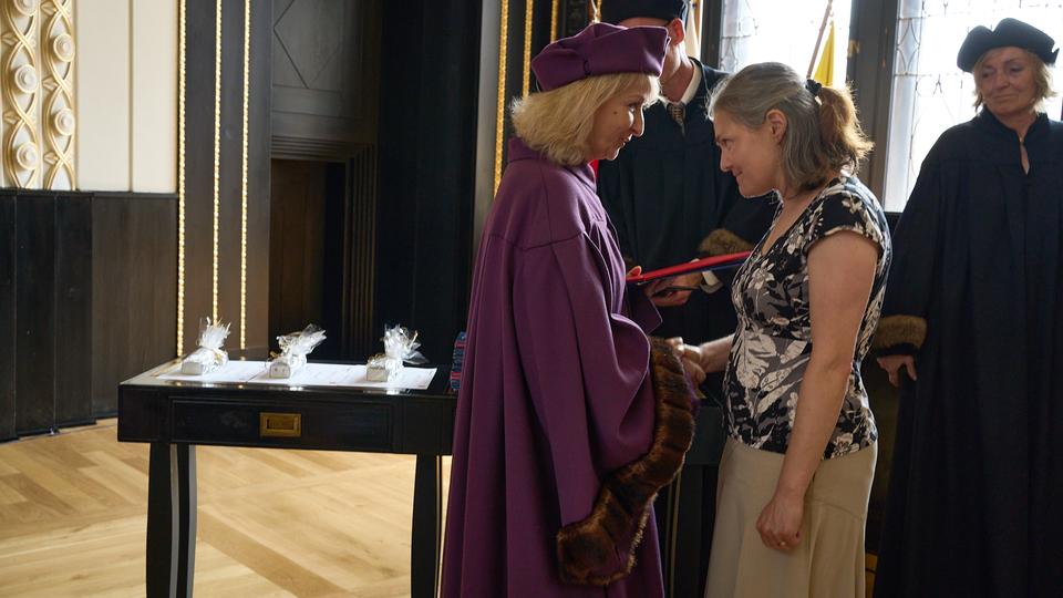 Slavnostní předávání diplomů absolventům Jahodovky