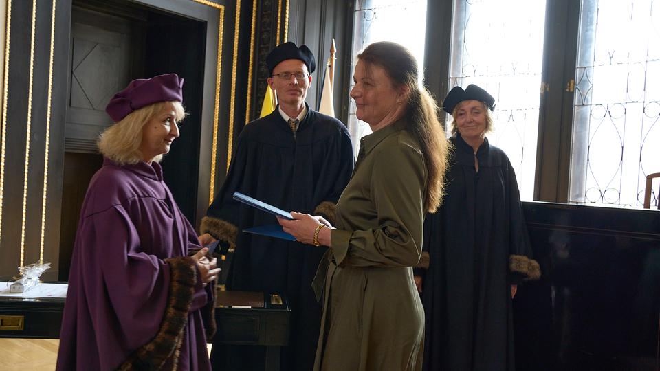 Slavnostní předávání diplomů absolventům Jahodovky