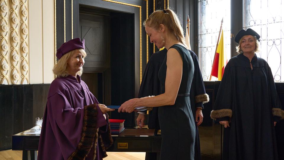 Slavnostní předávání diplomů absolventům Jahodovky