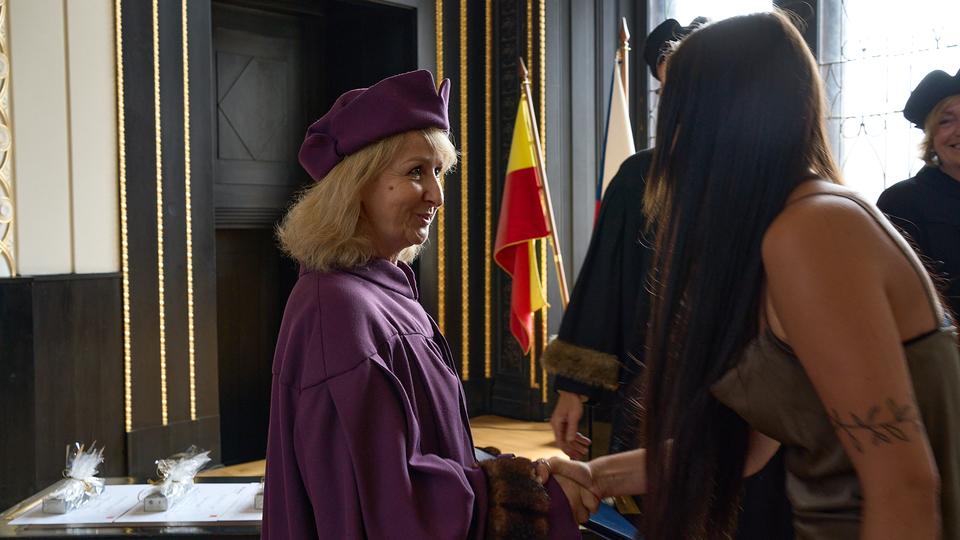 Slavnostní předávání diplomů absolventům Jahodovky