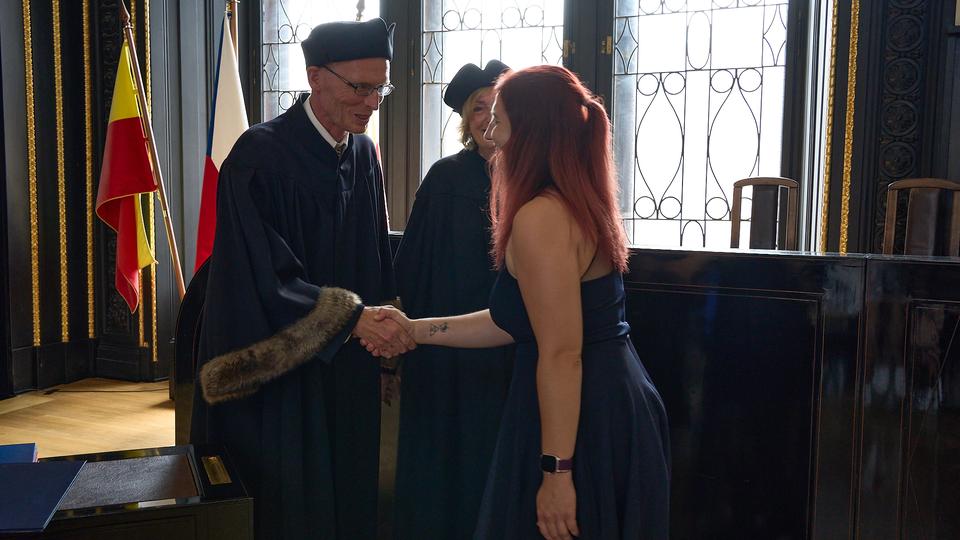 Slavnostní předávání diplomů absolventům Jahodovky