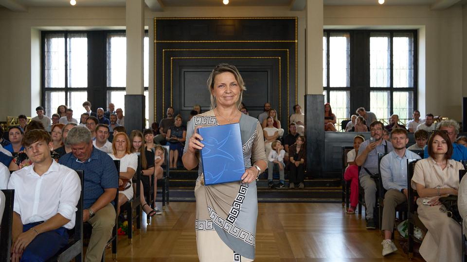 Slavnostní předávání diplomů absolventům Jahodovky
