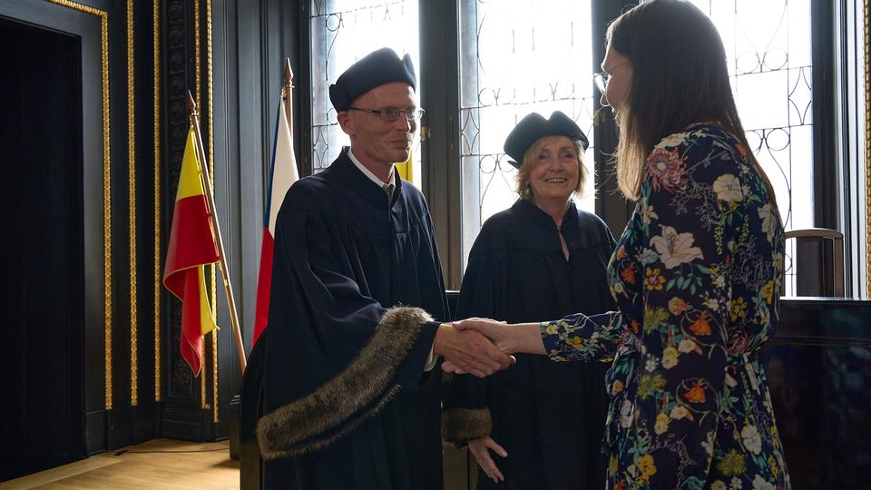 Slavnostní předávání diplomů absolventům Jahodovky