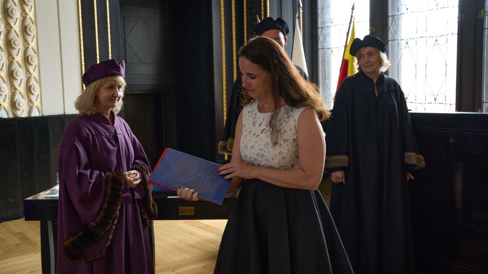 Slavnostní předávání diplomů absolventům Jahodovky