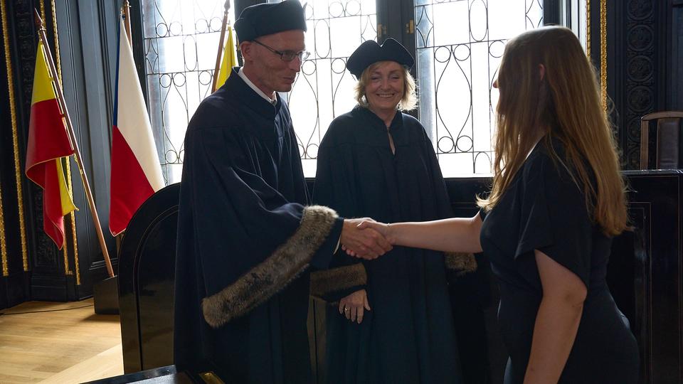 Slavnostní předávání diplomů absolventům Jahodovky