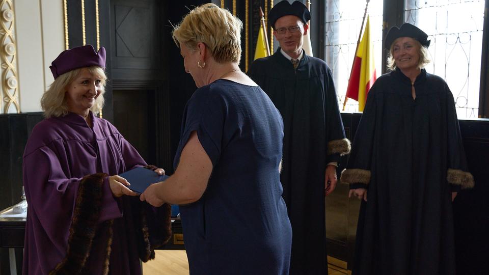 Slavnostní předávání diplomů absolventům Jahodovky