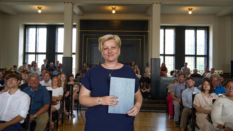 Slavnostní předávání diplomů absolventům Jahodovky