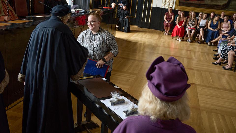 Slavnostní předávání diplomů absolventům Jahodovky
