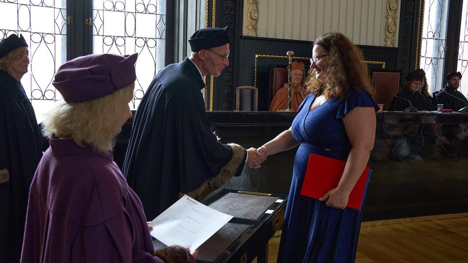 Slavnostní předávání diplomů absolventům Jahodovky
