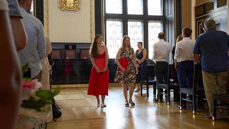 Slavnostní předávání diplomů absolventům Jahodovky