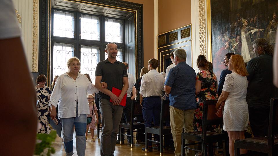 Slavnostní předávání diplomů absolventům Jahodovky