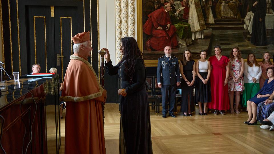 Slavnostní předávání diplomů absolventům Jahodovky