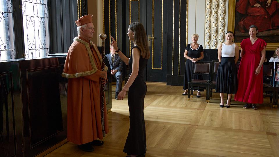 Slavnostní předávání diplomů absolventům Jahodovky