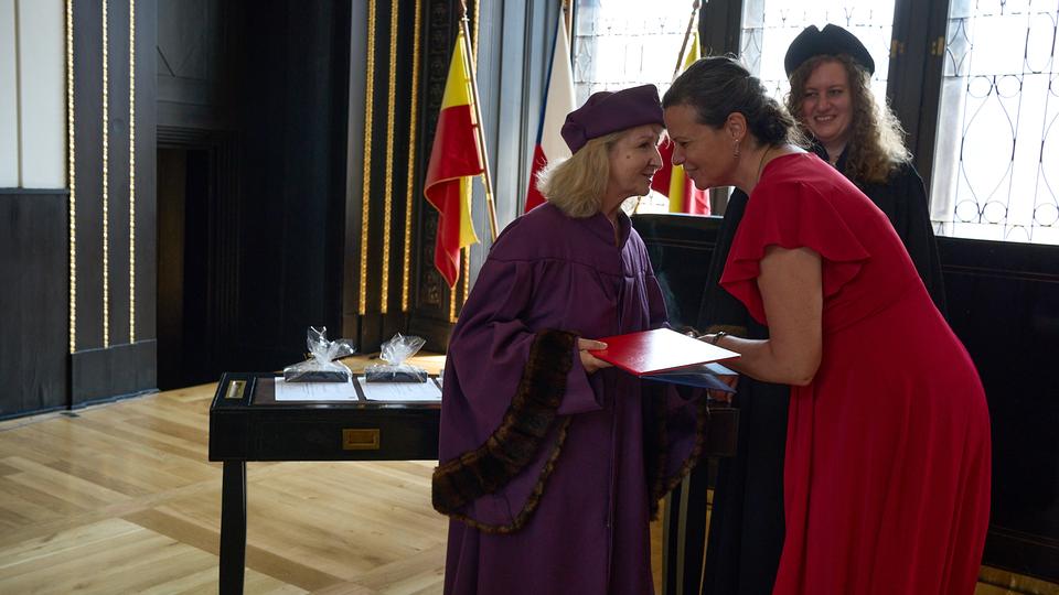 Slavnostní předávání diplomů absolventům Jahodovky