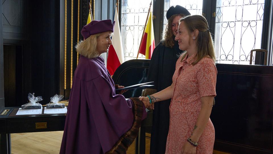 Slavnostní předávání diplomů absolventům Jahodovky