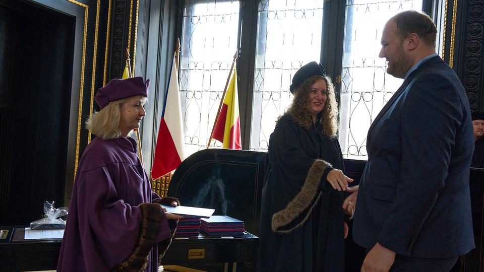 Slavnostní předávání diplomů absolventům Jahodovky