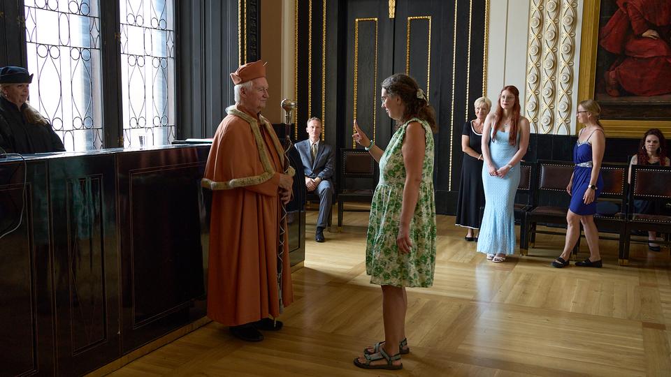 Slavnostní předávání diplomů absolventům Jahodovky