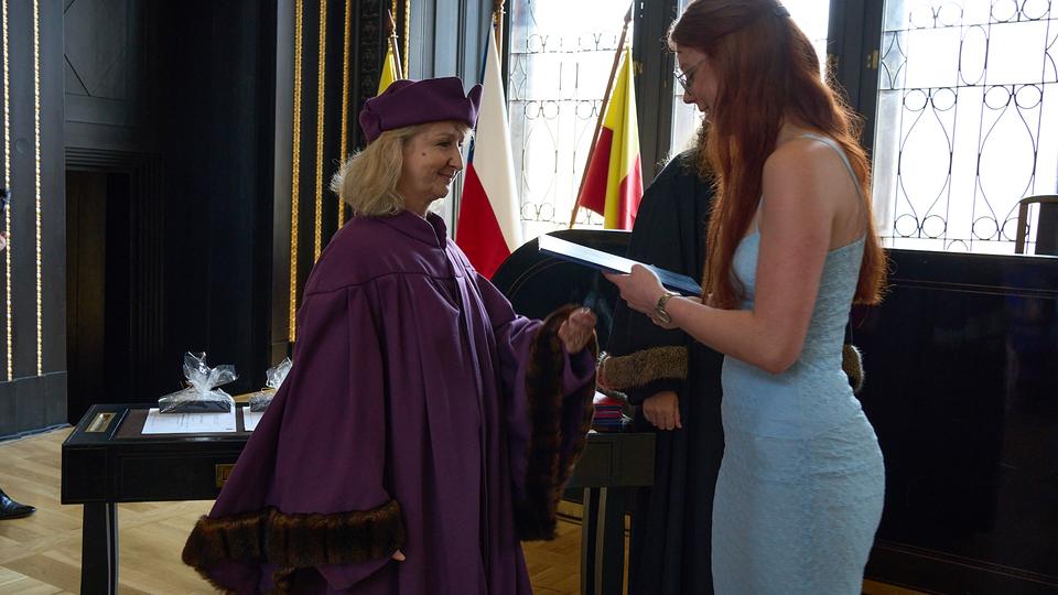 Slavnostní předávání diplomů absolventům Jahodovky