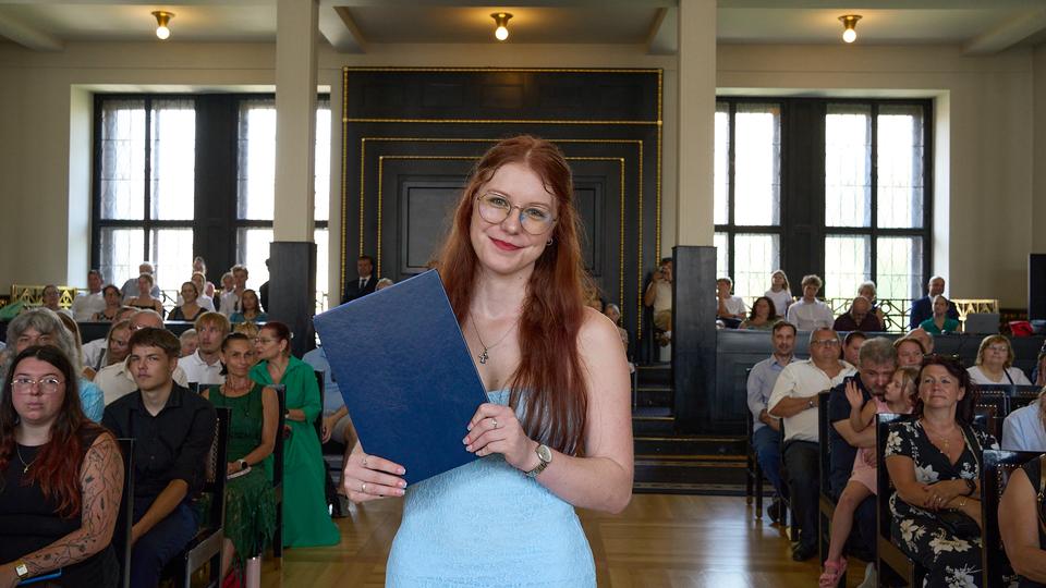 Slavnostní předávání diplomů absolventům Jahodovky