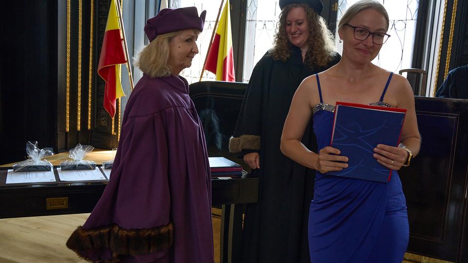 Slavnostní předávání diplomů absolventům Jahodovky
