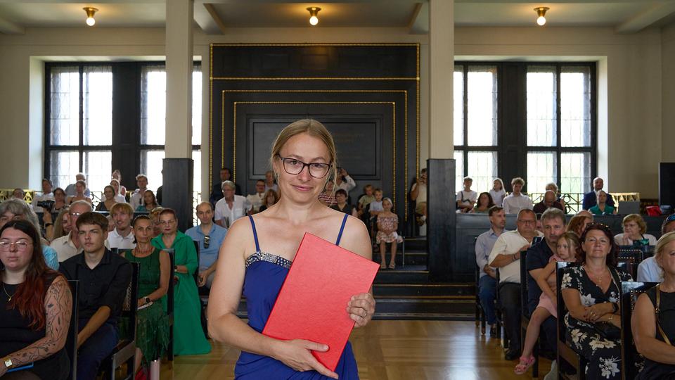 Slavnostní předávání diplomů absolventům Jahodovky