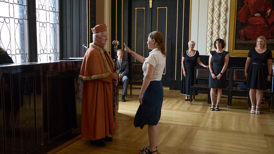 Slavnostní předávání diplomů absolventům Jahodovky