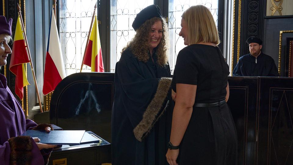 Slavnostní předávání diplomů absolventům Jahodovky