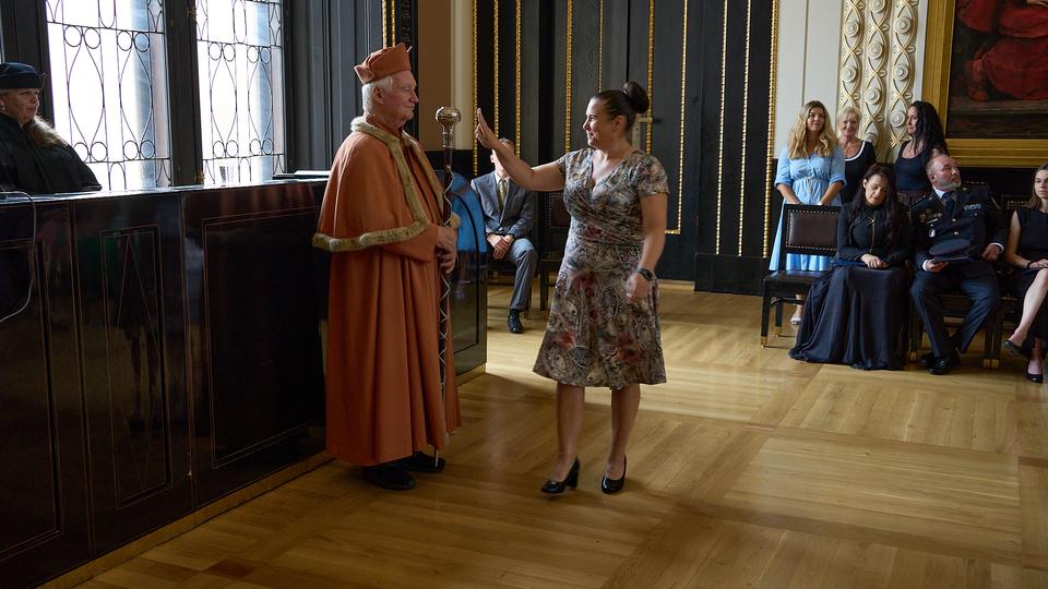 Slavnostní předávání diplomů absolventům Jahodovky