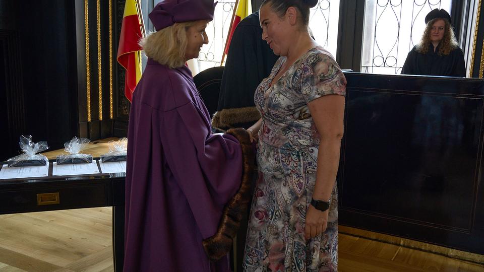 Slavnostní předávání diplomů absolventům Jahodovky