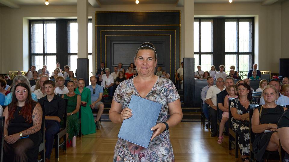 Slavnostní předávání diplomů absolventům Jahodovky