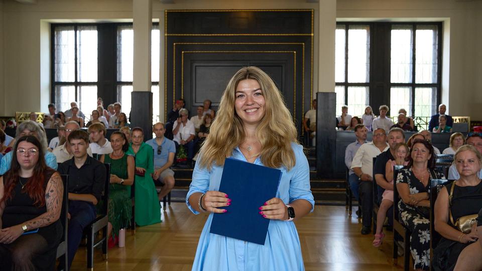 Slavnostní předávání diplomů absolventům Jahodovky