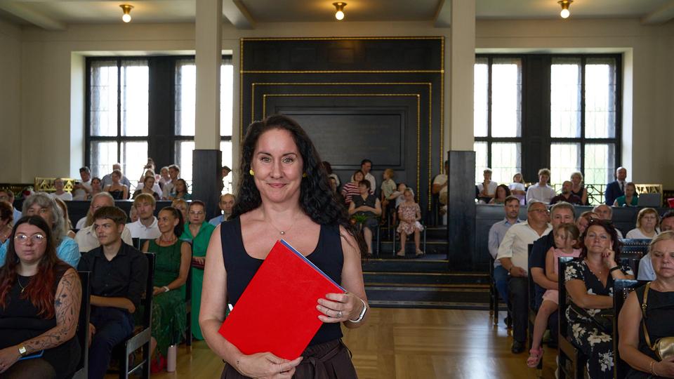 Slavnostní předávání diplomů absolventům Jahodovky
