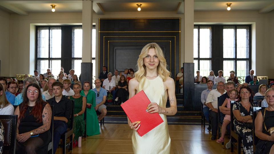 Slavnostní předávání diplomů absolventům Jahodovky