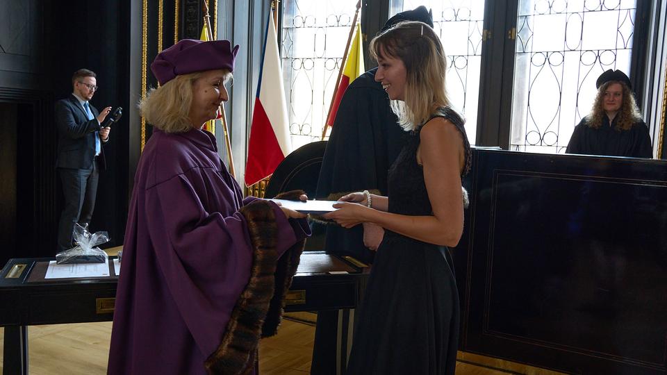 Slavnostní předávání diplomů absolventům Jahodovky