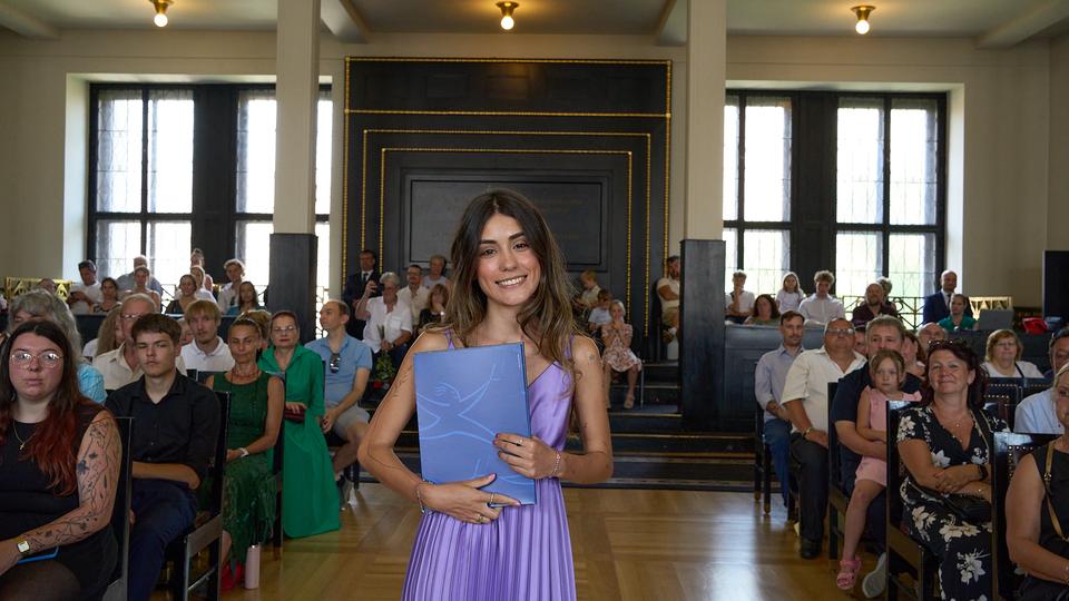 Slavnostní předávání diplomů absolventům Jahodovky