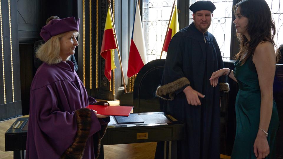 Slavnostní předávání diplomů absolventům Jahodovky