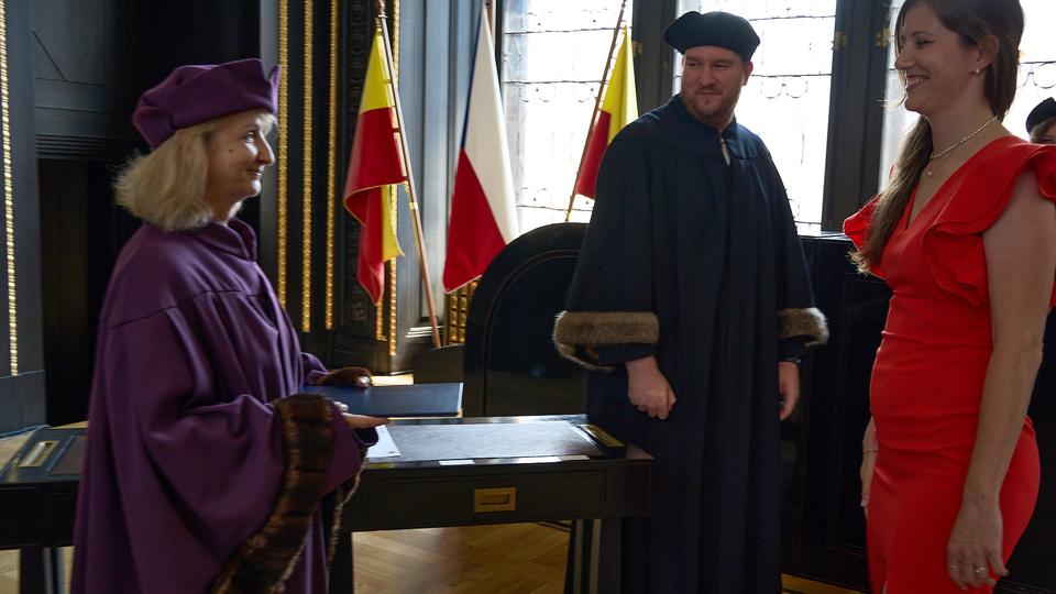 Slavnostní předávání diplomů absolventům Jahodovky