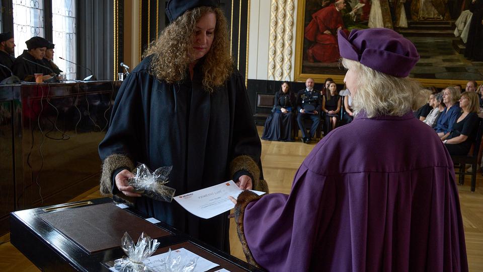 Slavnostní předávání diplomů absolventům Jahodovky