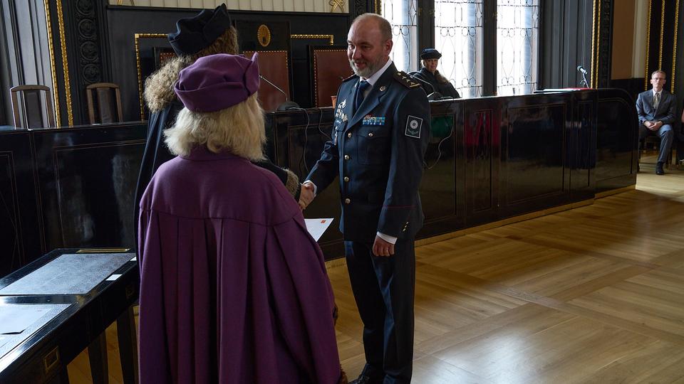 Slavnostní předávání diplomů absolventům Jahodovky