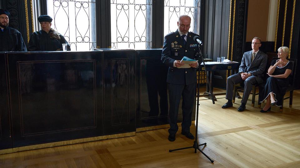 Slavnostní předávání diplomů absolventům Jahodovky