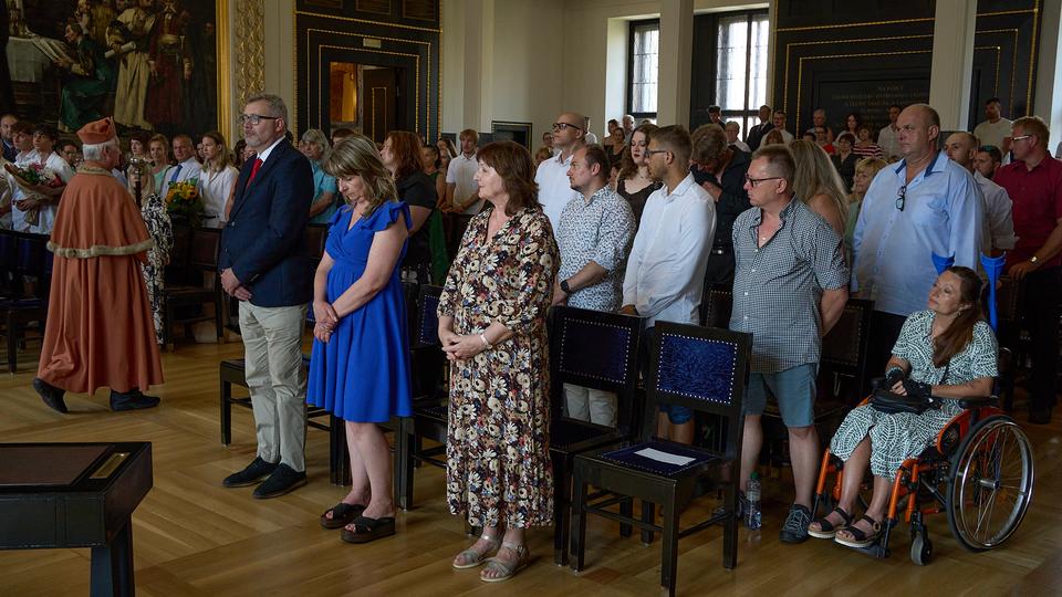 Slavnostní předávání diplomů absolventům Jahodovky